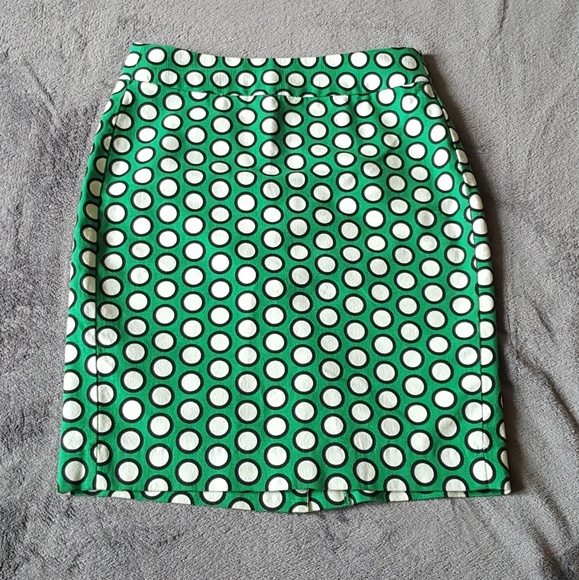 Petite Banana Republic green pencil skirt, size 00P - Picture 1 of 1